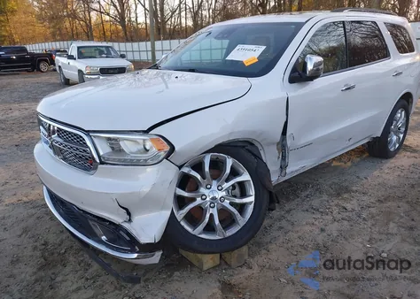 2016 Dodge Durango Citadel из США, поврежденный, VIN 1C4RDJEG2GC424957